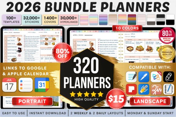 Download All-in-One Digital Planner, Goodnotes - Premium Resources