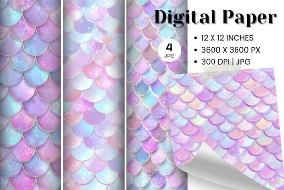 Download Mermaid Scales Pattern Background - Mermaid scale Collection
