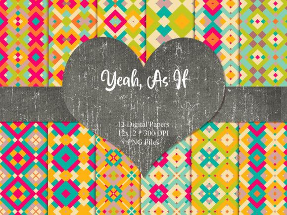 Download Bright Cute Geometric Papers - Geometric paper Collection