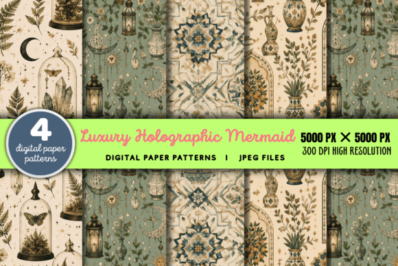 Download Luxury Holographic Mermaid Scales Paper - Mermaid scale Collection