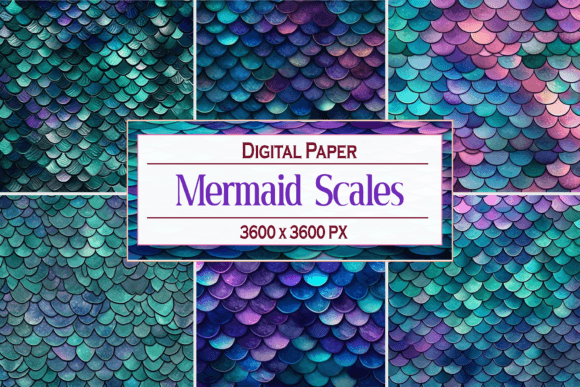 Download Mermaid Scales Pattern - Mermaid scale Collection