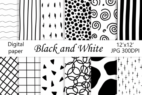 Download Geometric Paper Black and White - Geometric paper Collection