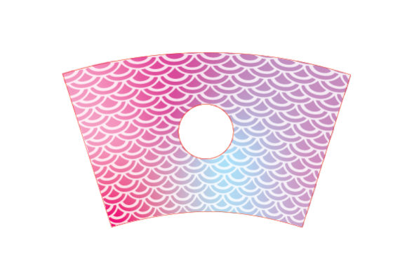 Download 24oz Mermaid Scale Tumbler Wrap - Mermaid scale Collection